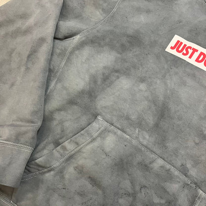 nike dyed gray hoodie