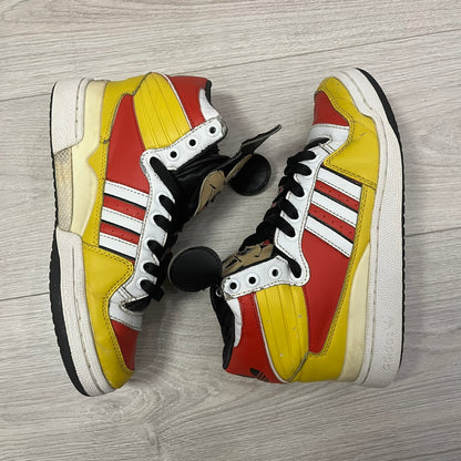 adidas jeremy scott mickey mouse disney hi-top sneakers