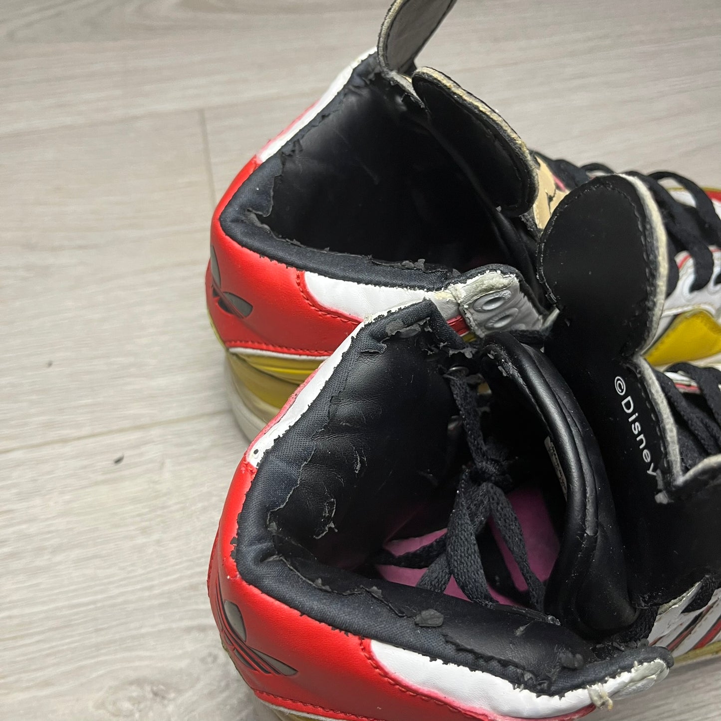 adidas jeremy scott mickey mouse disney hi-top sneakers