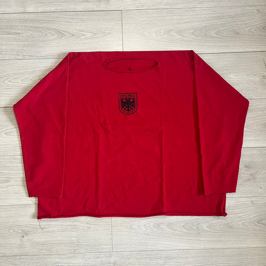 yeezy vultures longsleeve red