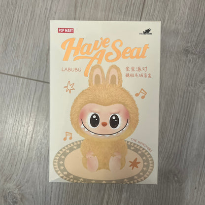 pop mart labubu the monsters have a seat vinyl plush (blindbox)