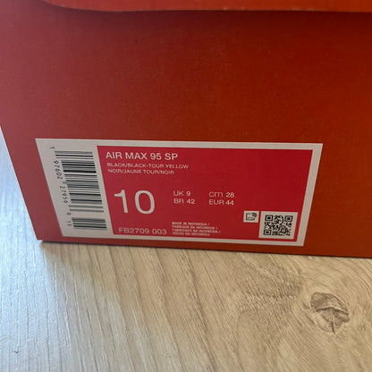 nike air max 95 corteiz honey black