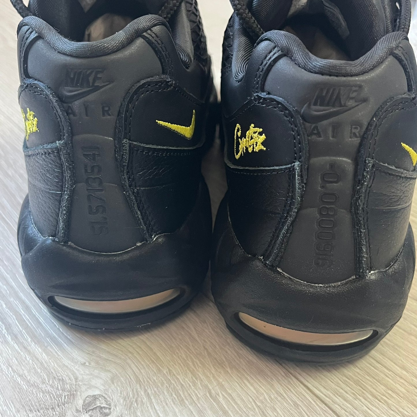 nike air max 95 corteiz honey black