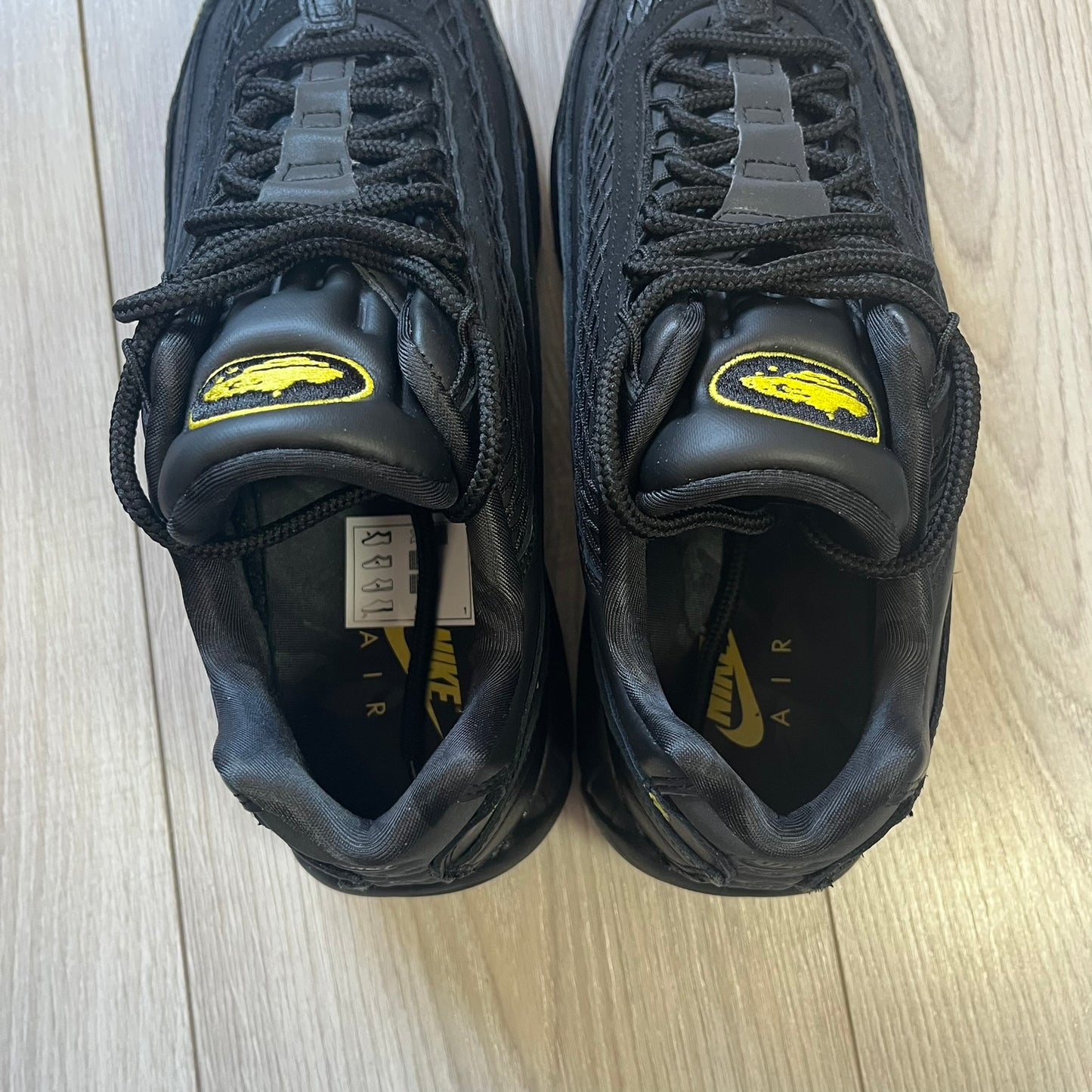 nike air max 95 corteiz honey black