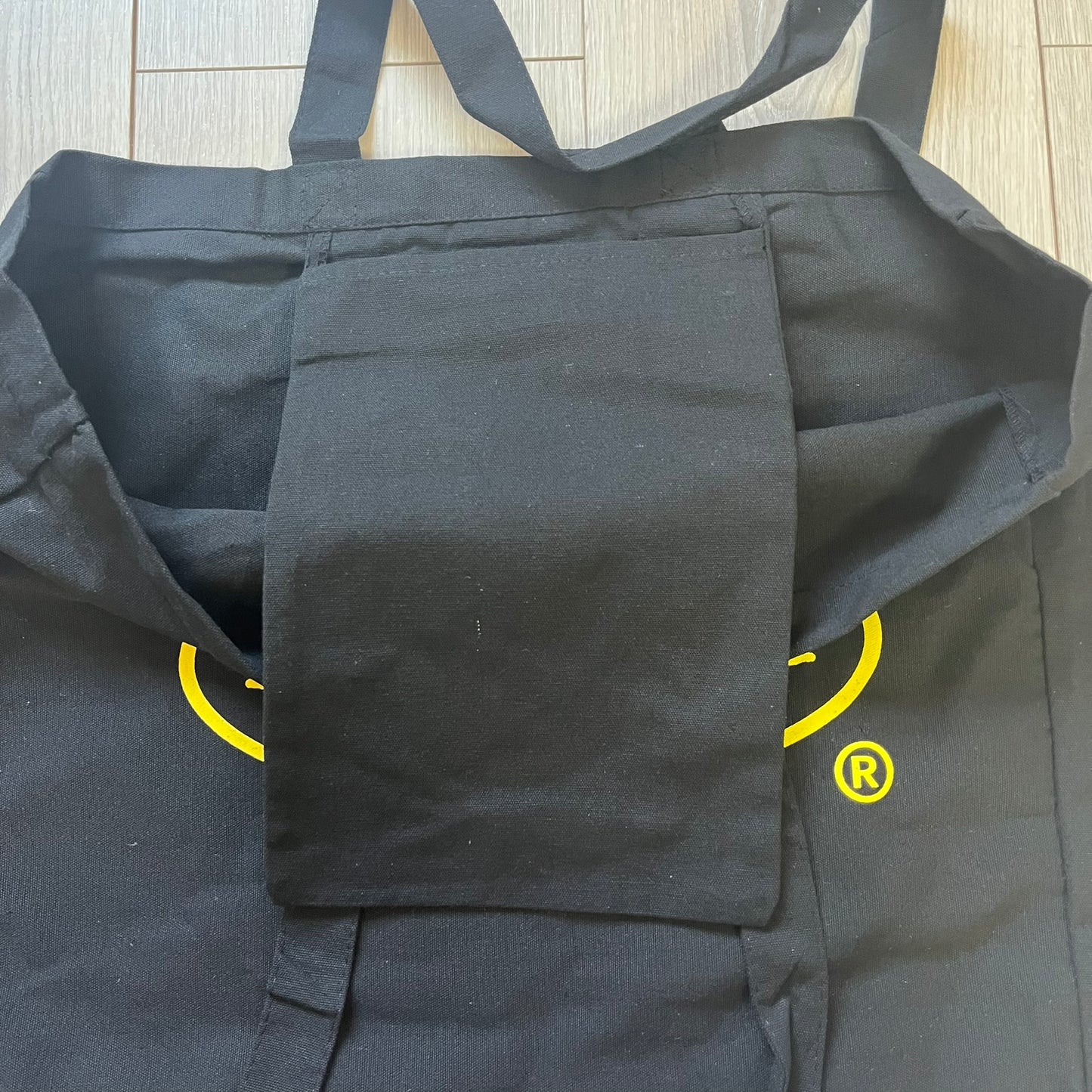corteiz tote bag yellow