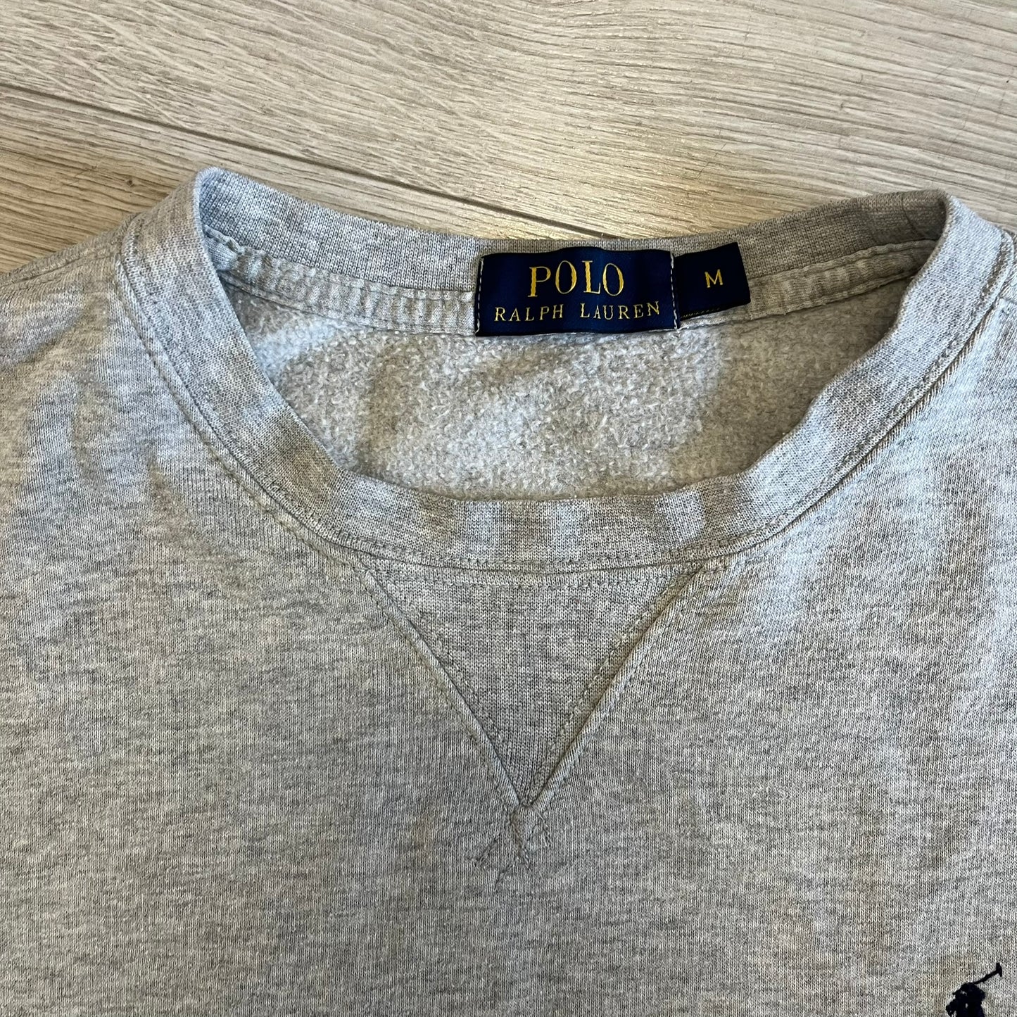 ralph lauren gray crewneck