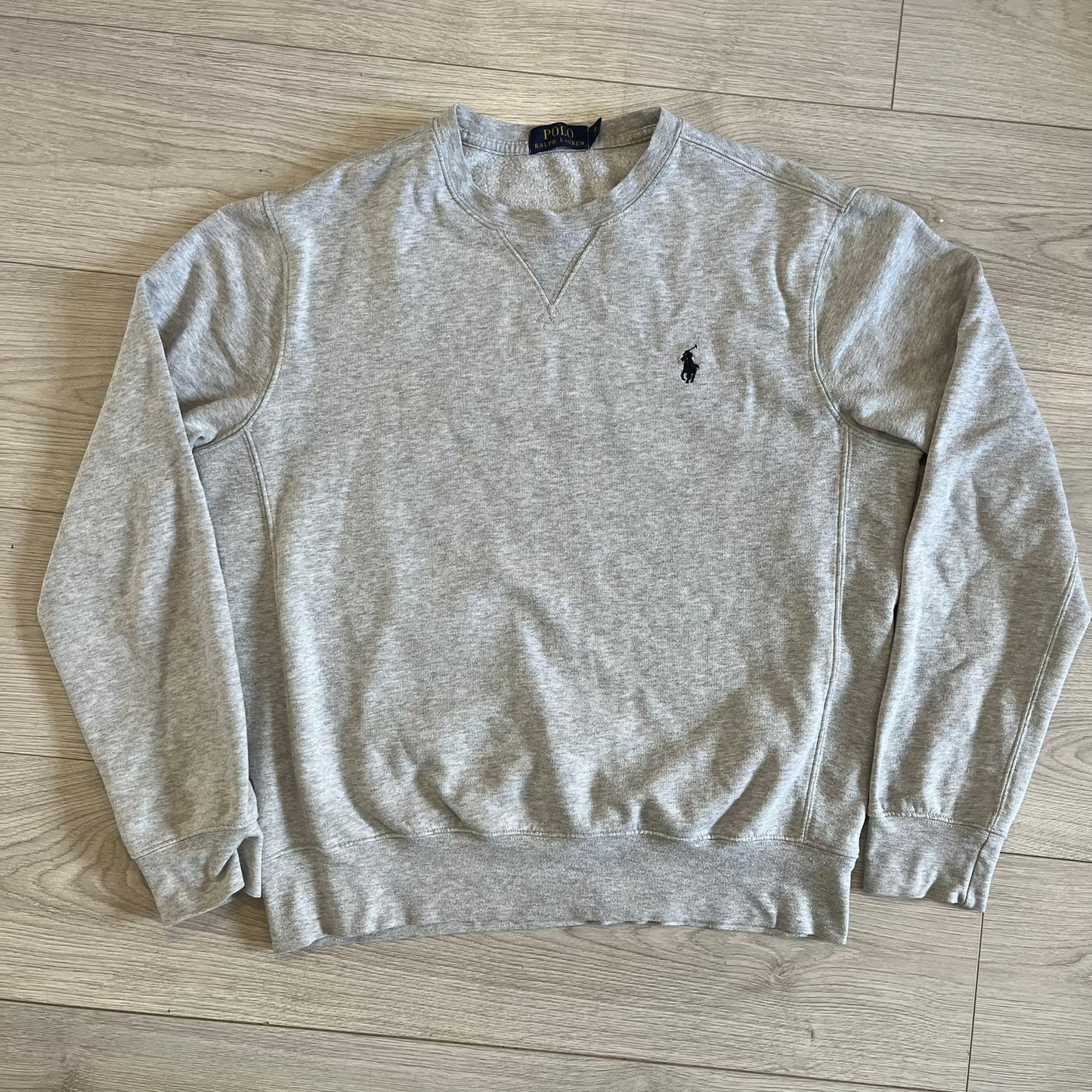 ralph lauren gray crewneck
