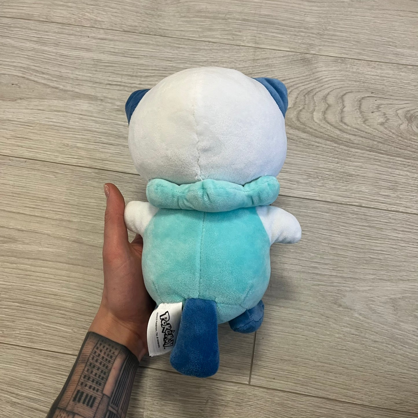 oshawott pokemon nintendo plushie