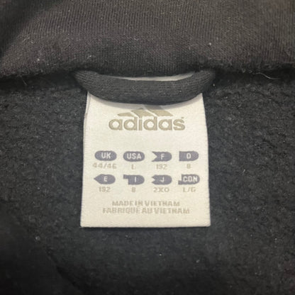adidas side stripes 1/4 zip sweatshirt