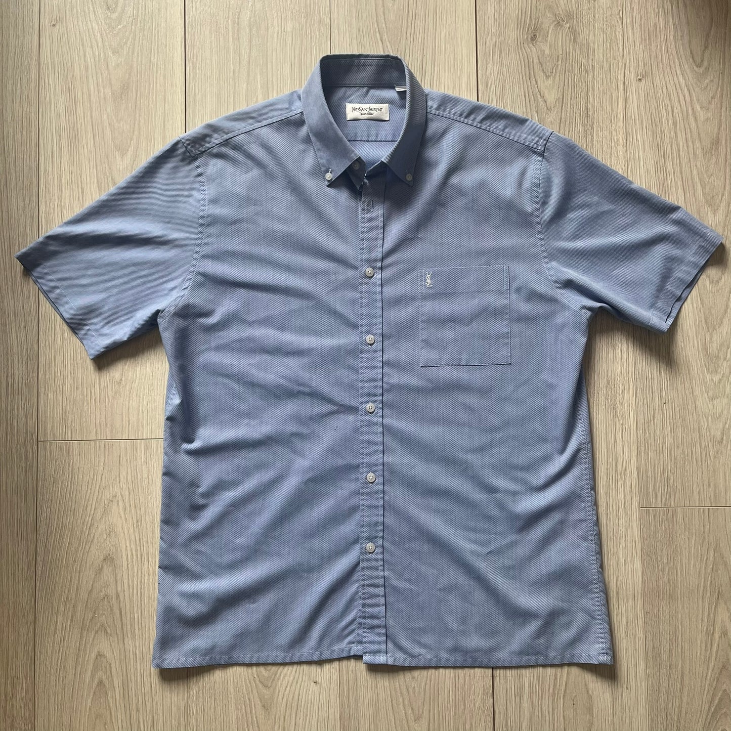 yves saint laurent button up shirt