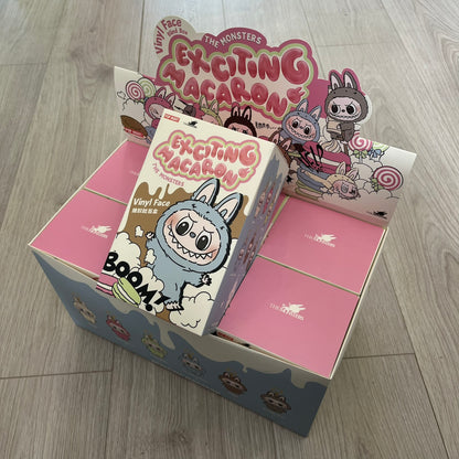 pop mart labubu the monsters exciting macaron vinyl plush (blindbox)