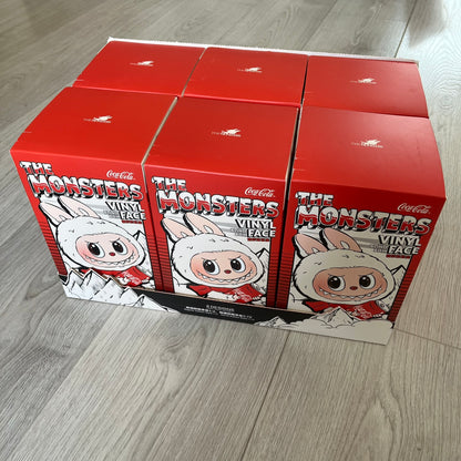 pop mart labubu the monsters coca-cola vinyl plush (blindbox)