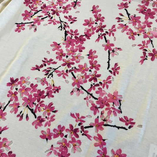 balenciaga pink cherry blossom shirt