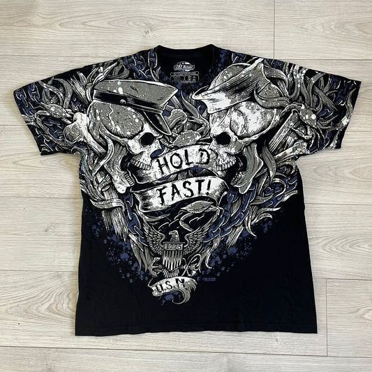us navy patriotic “hold fast” tee