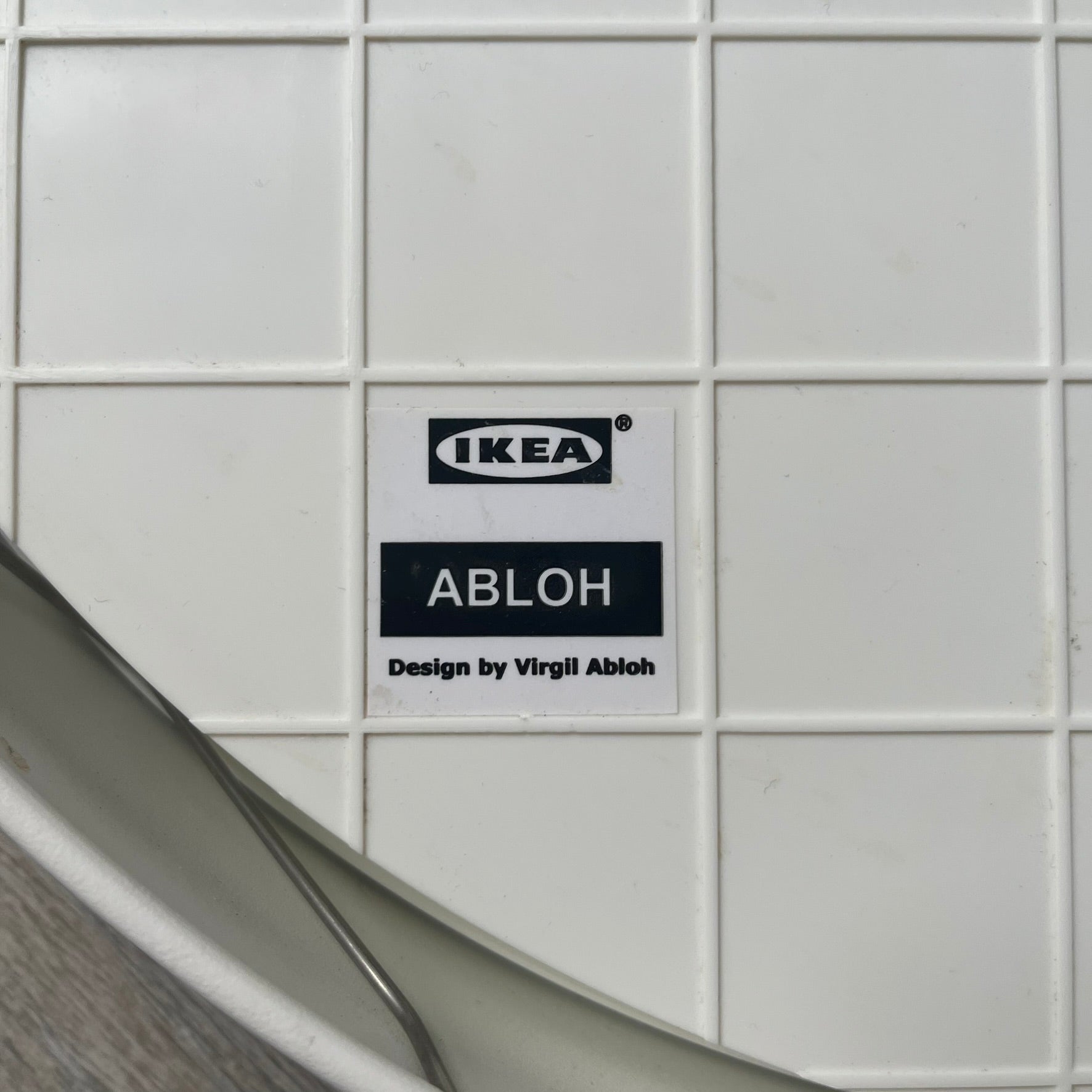 Ikea Markerad x Virgil Abloh 'Temporary' Wall Clock – único13