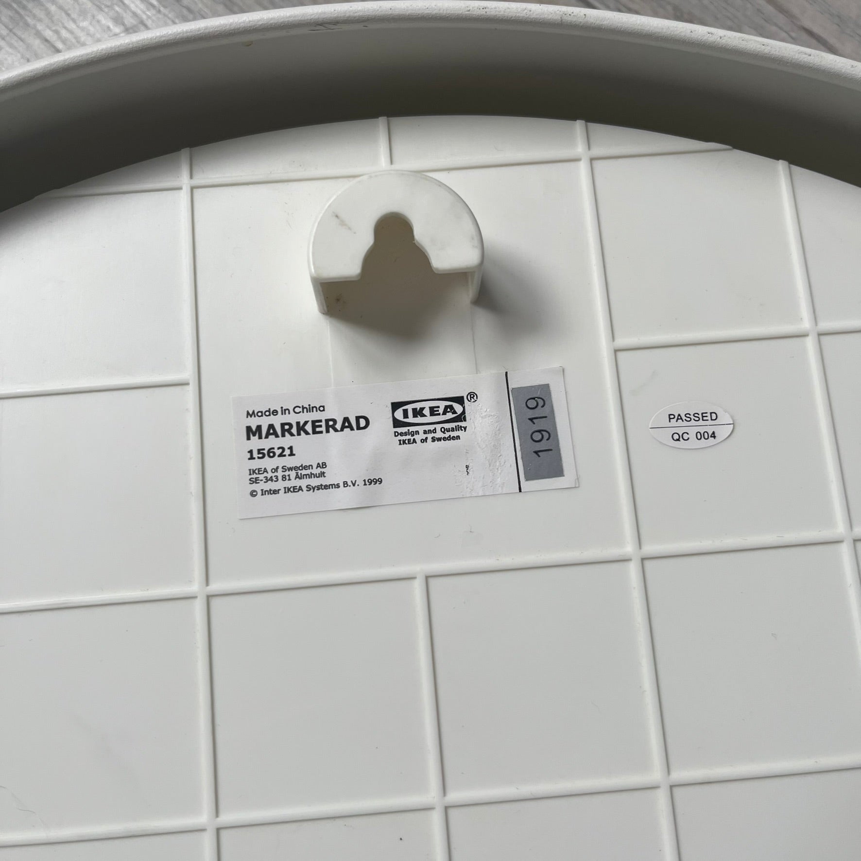 Ikea Markerad x Virgil Abloh 'Temporary' Wall Clock – único13