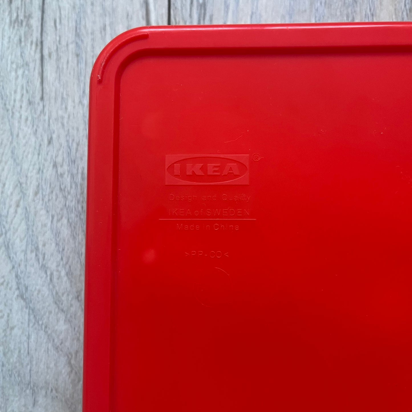 Orange/red toolkit from IKEA x Virgil Abloh MARKERAD collection, released 11/01/2019. Includes four tools: hammer, screwdriver, pliers, and wrench, all in matching orange/red color. Original IKEA release, part of the limited MARKERAD capsule.