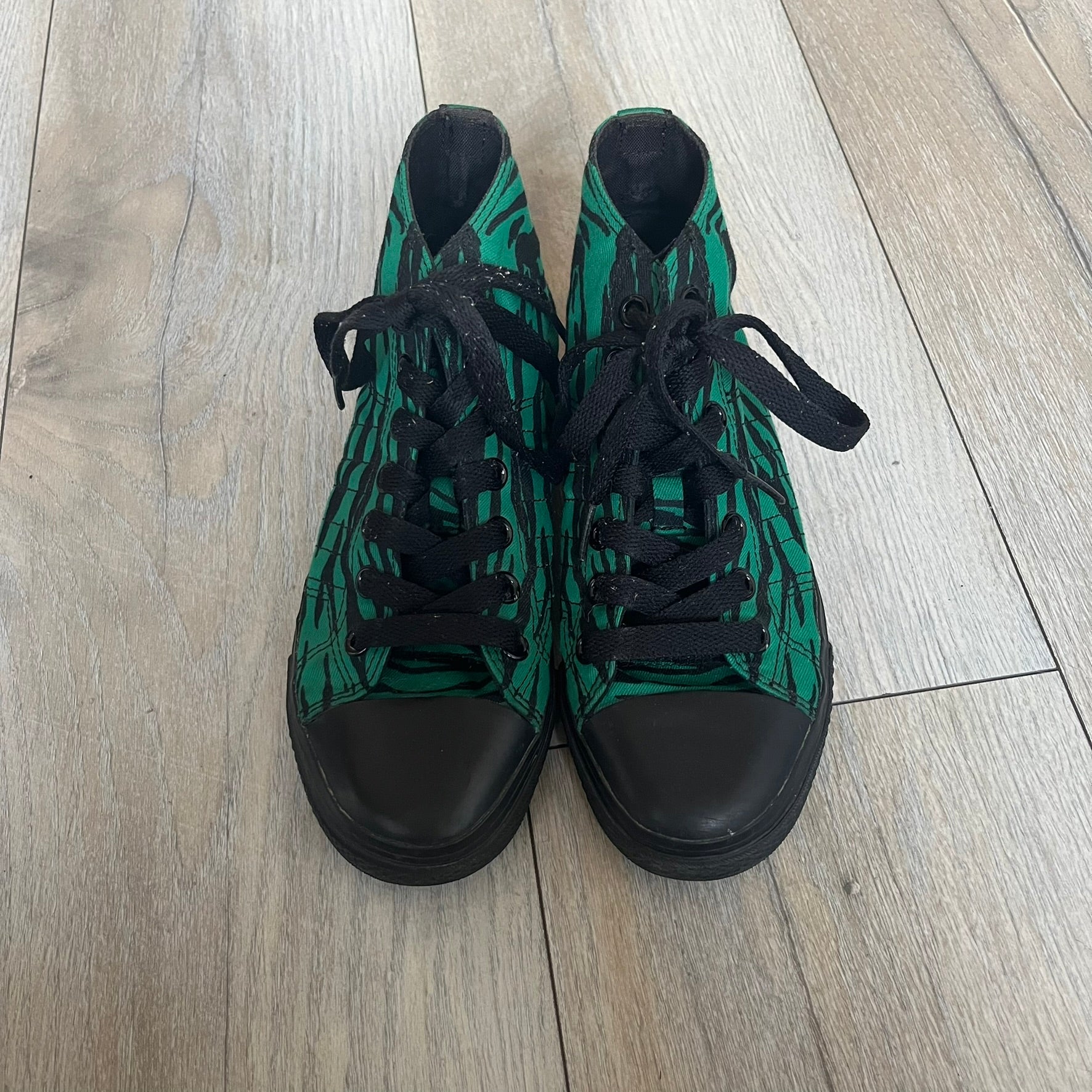 Jeremy Scott x adidas 2014 Nizza Hi “Forest Green” Sneakers – único13