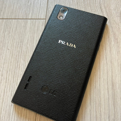 LG Prada 3.0 P940 smartphone full set with box, case, earphones, and original papers. Known for its premium Prada-branded design, the phone runs Android, boasts an 8MP rear camera, and a sharp, sleek look. A unique piece of tech fashion history.
