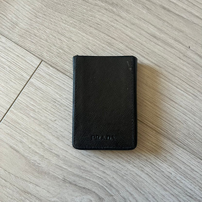 LG Prada KE850 touchscreen phone, the first of its kind with a capacitive display, designed in collaboration with Prada. Sleek black minimalist design, pre-loaded games, PDF and Office support, Bluetooth, and expandable memory. Comes complete with Prada box and leather etui - a collectible milestone in mobile fashion history.