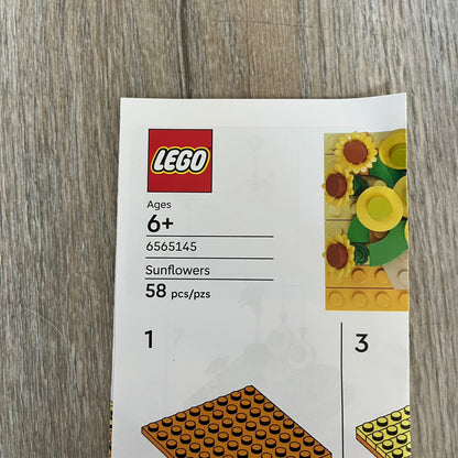 LEGO Sunflowers Make and Take Build is a limited promotional LEGO set distributed as an exclusive “make & take” event and not available for retail purchase. The model features a small 3D interpretation of sunflowers inspired by the famous painting, arranged in a way that resembles the artwork when viewed from above.
