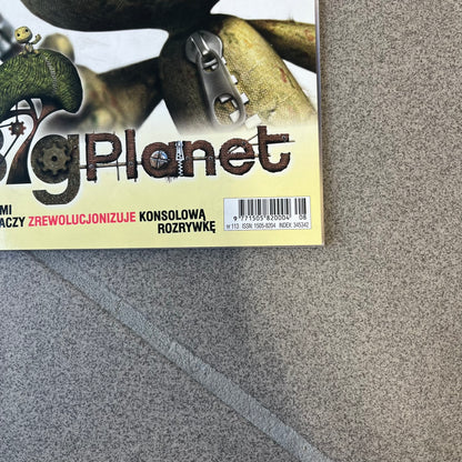 Little Big Planet Neo Plus 113 8/2008 Magazine is a discontinued Polish gaming magazine, issue 113, featuring a large Sackboy alongside smaller Sackboys on the cover with "Little Big Planet" text below. The issue includes a dedicated section on the release of LittleBigPlanet, along with coverage of Gears of War 2 and other games.