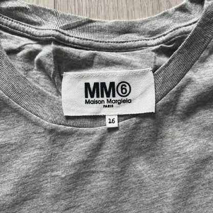 mm6 maison margiela drawn logo tee
