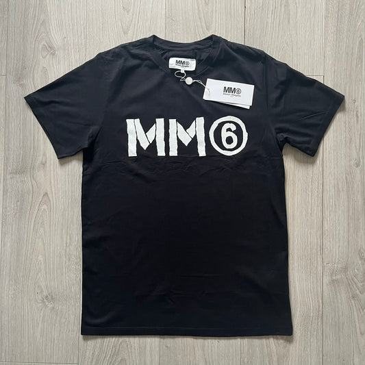 mm6 maison margiela drawn logo tee