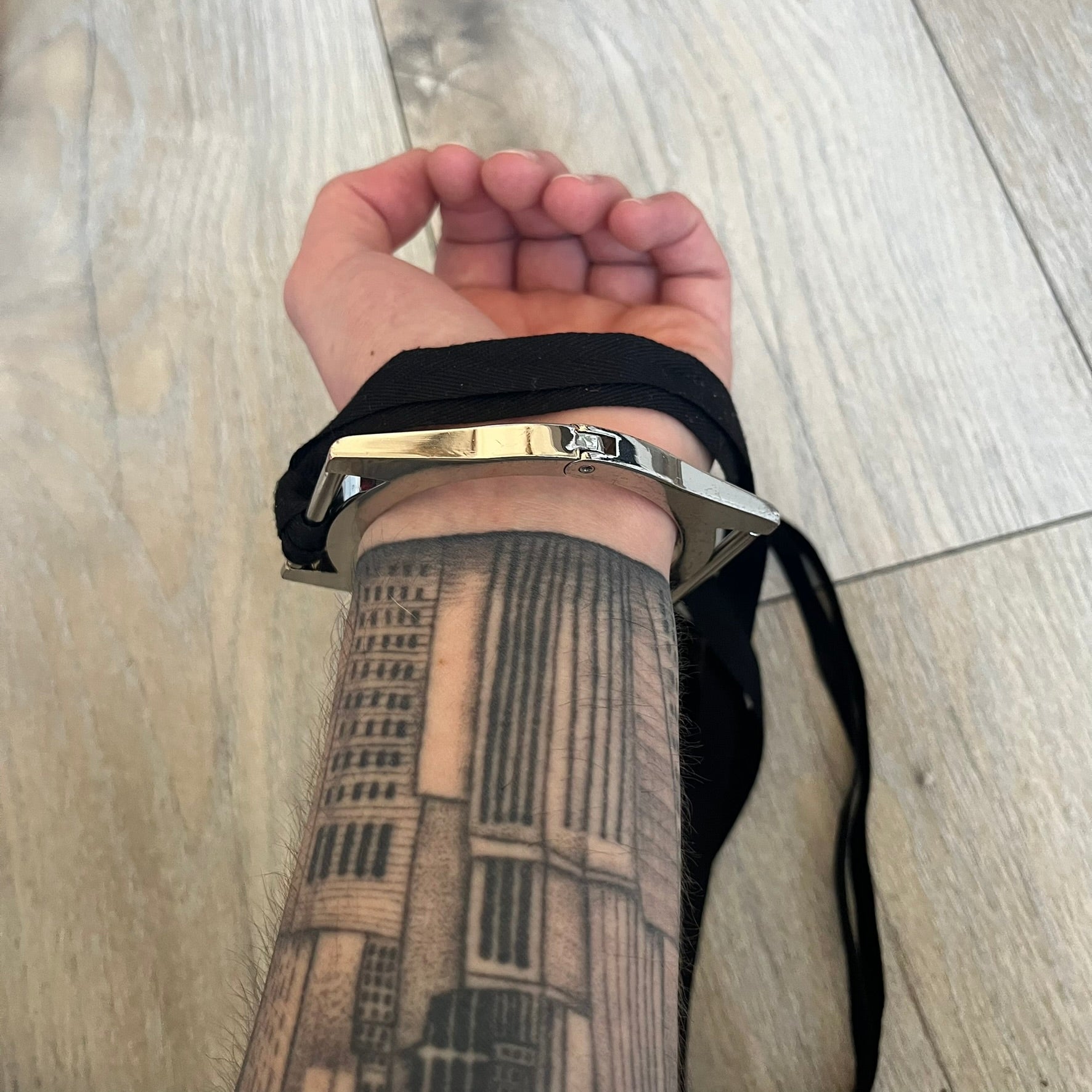 Maison Margiela x H&M AW09 Enlarged Watch Frame Bracelet – único13