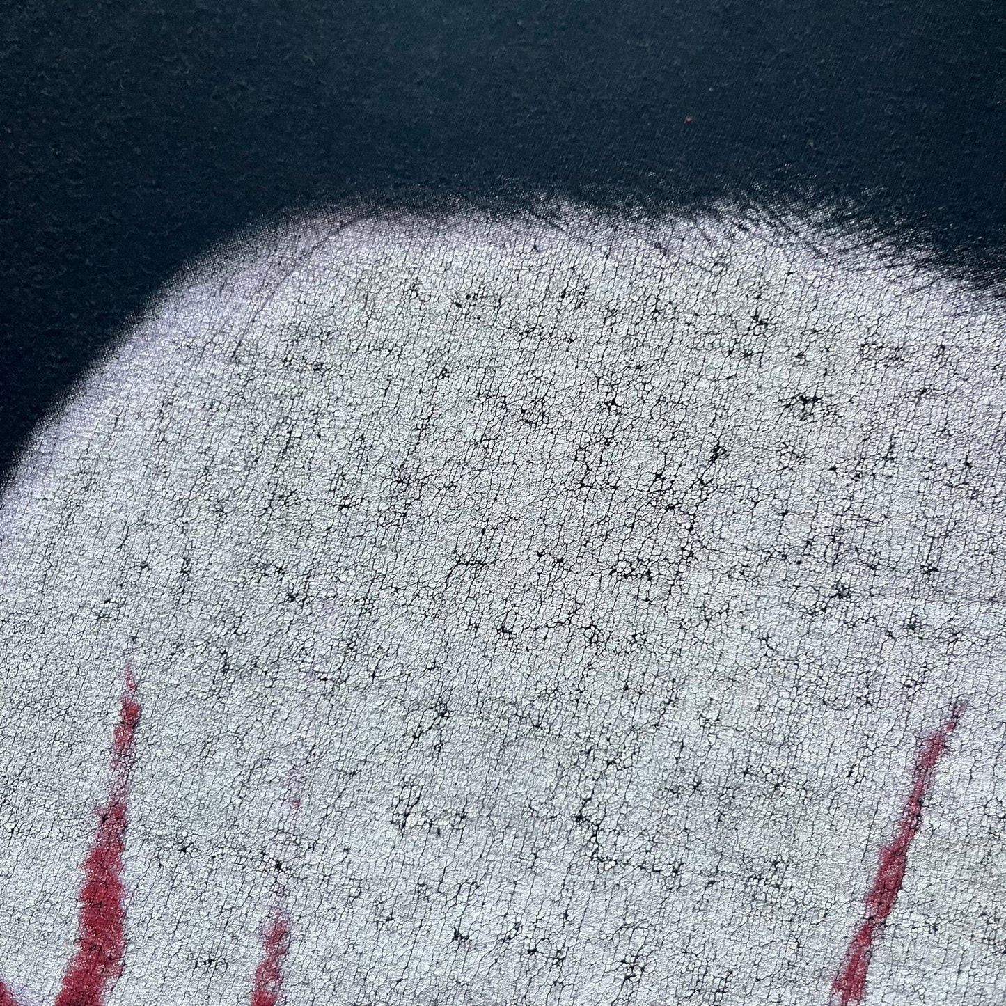 Marilyn Manson Holy Wood Face Tee from 2000, made on a black BG blank. Features a large front graphic of Manson’s face with signature white makeup, red accents, and eye contact. The back includes red Marilyn Manson text with a small 2000 Giant license, great piece from the Holy Wood era.