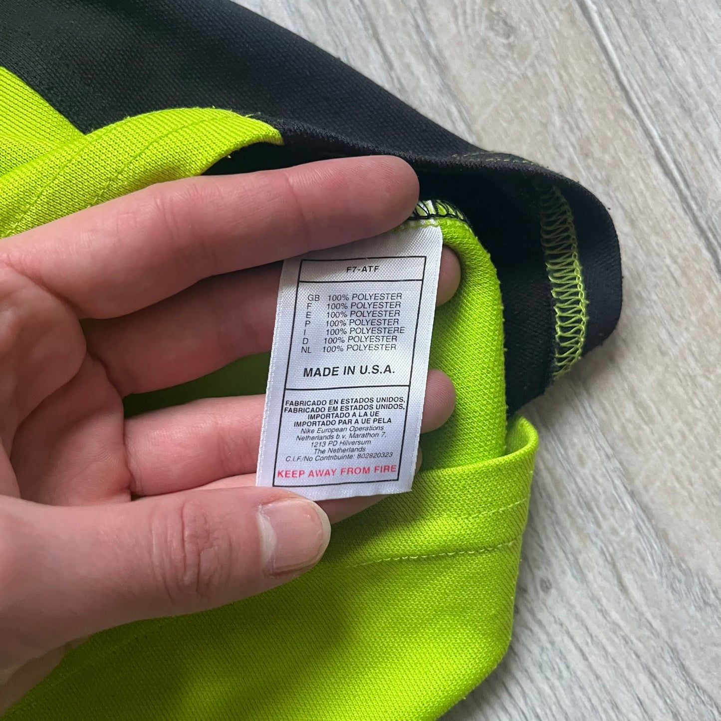 Nike ACG 1990's Cycling Jersey Shirt