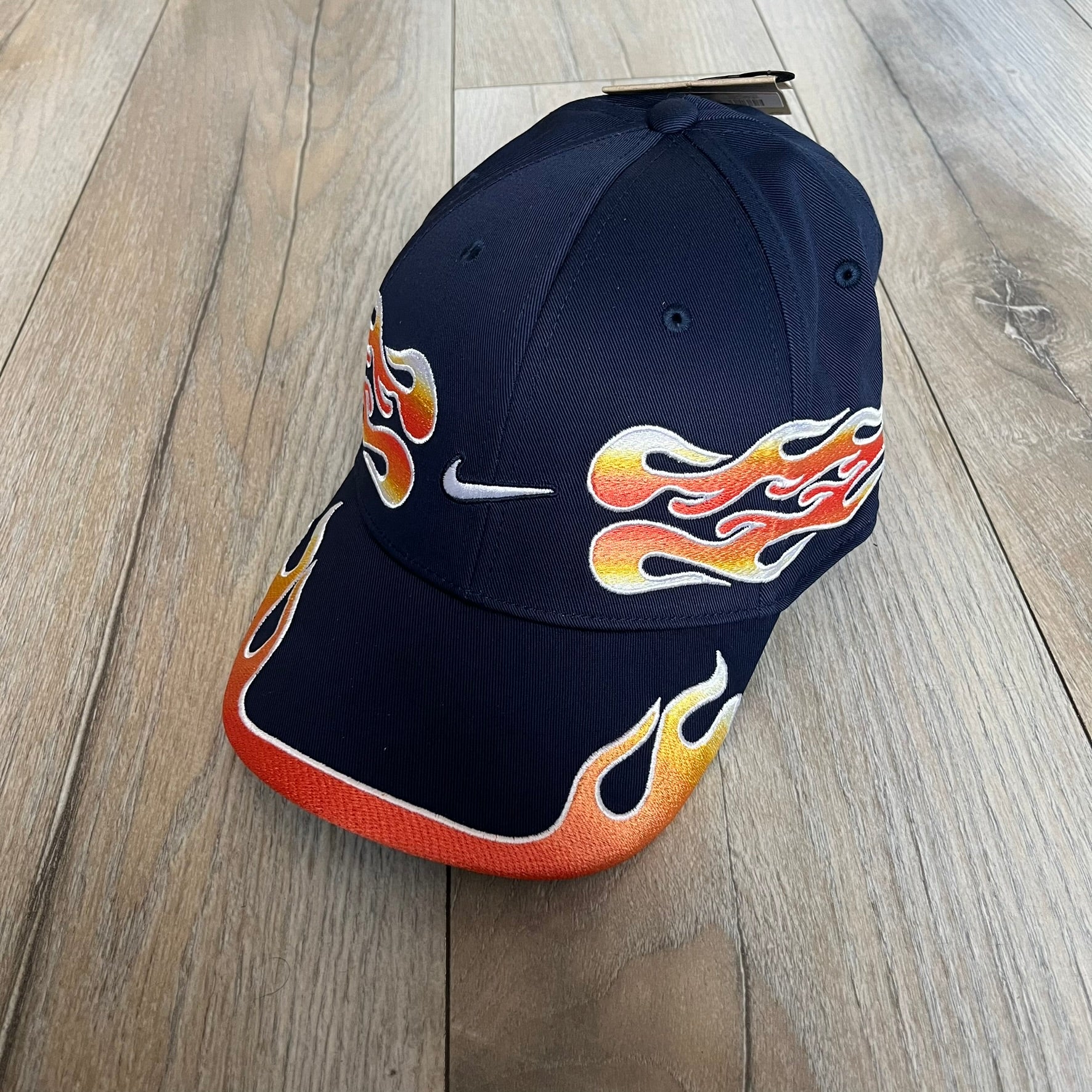 Nike Club Semi-Structured OG Midnight Navy Flame Cap – único13