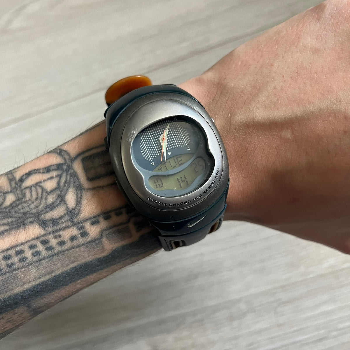 Nike Sports Chrono Cross Training Watch – único13