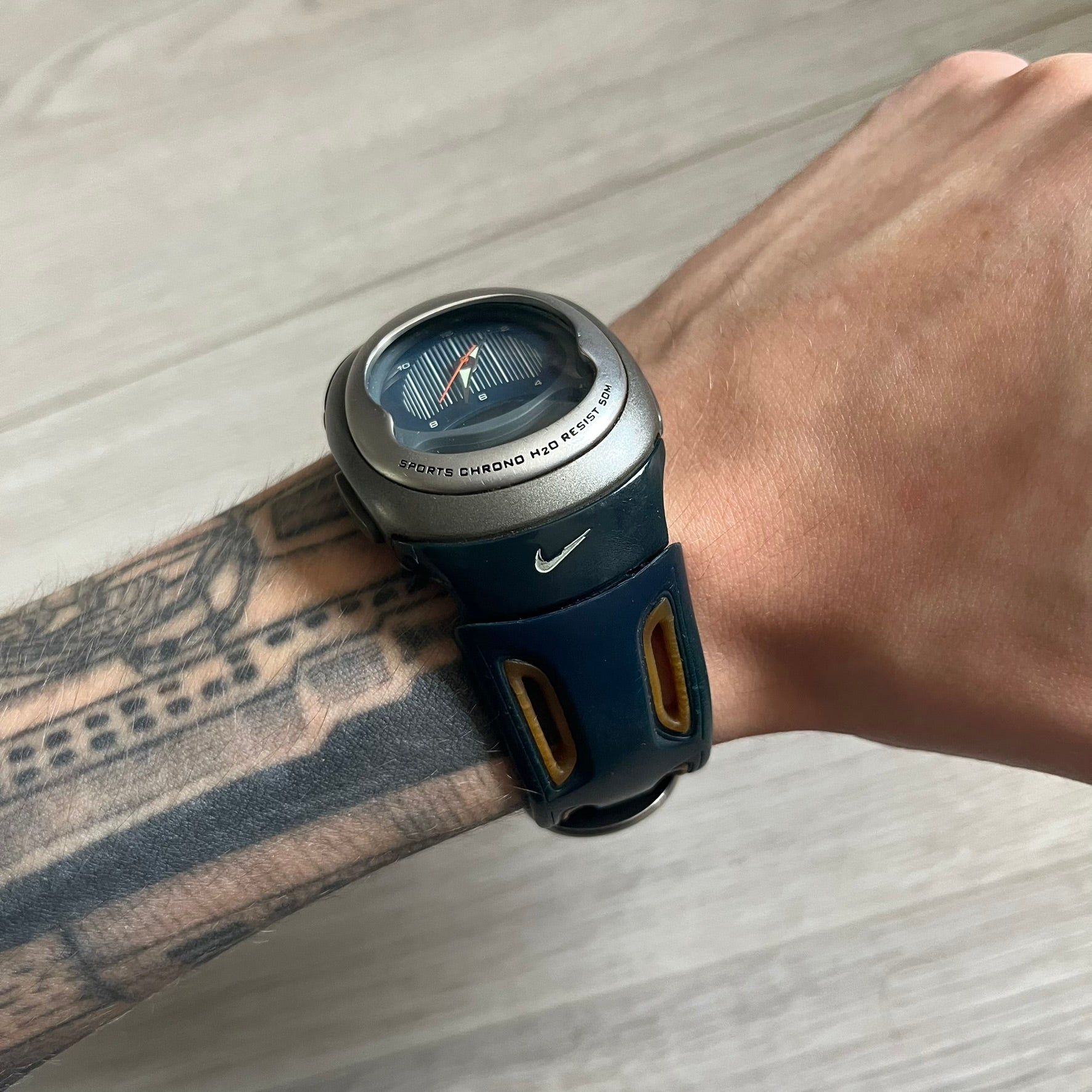 Nike Sports Chrono Cross Training Watch – único13