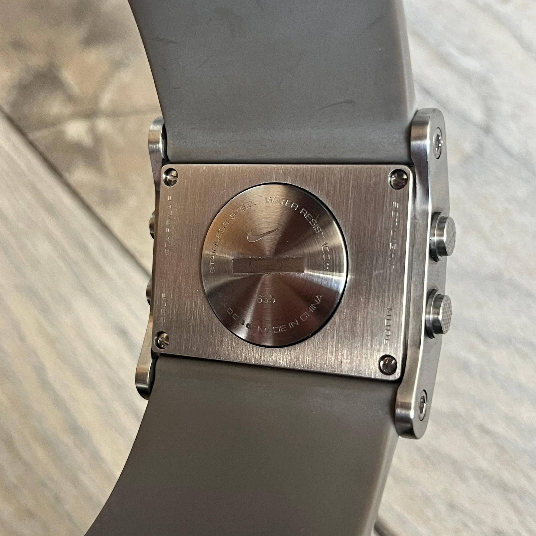 Nike Oregon Series Square Black Face Digital Watch – único13