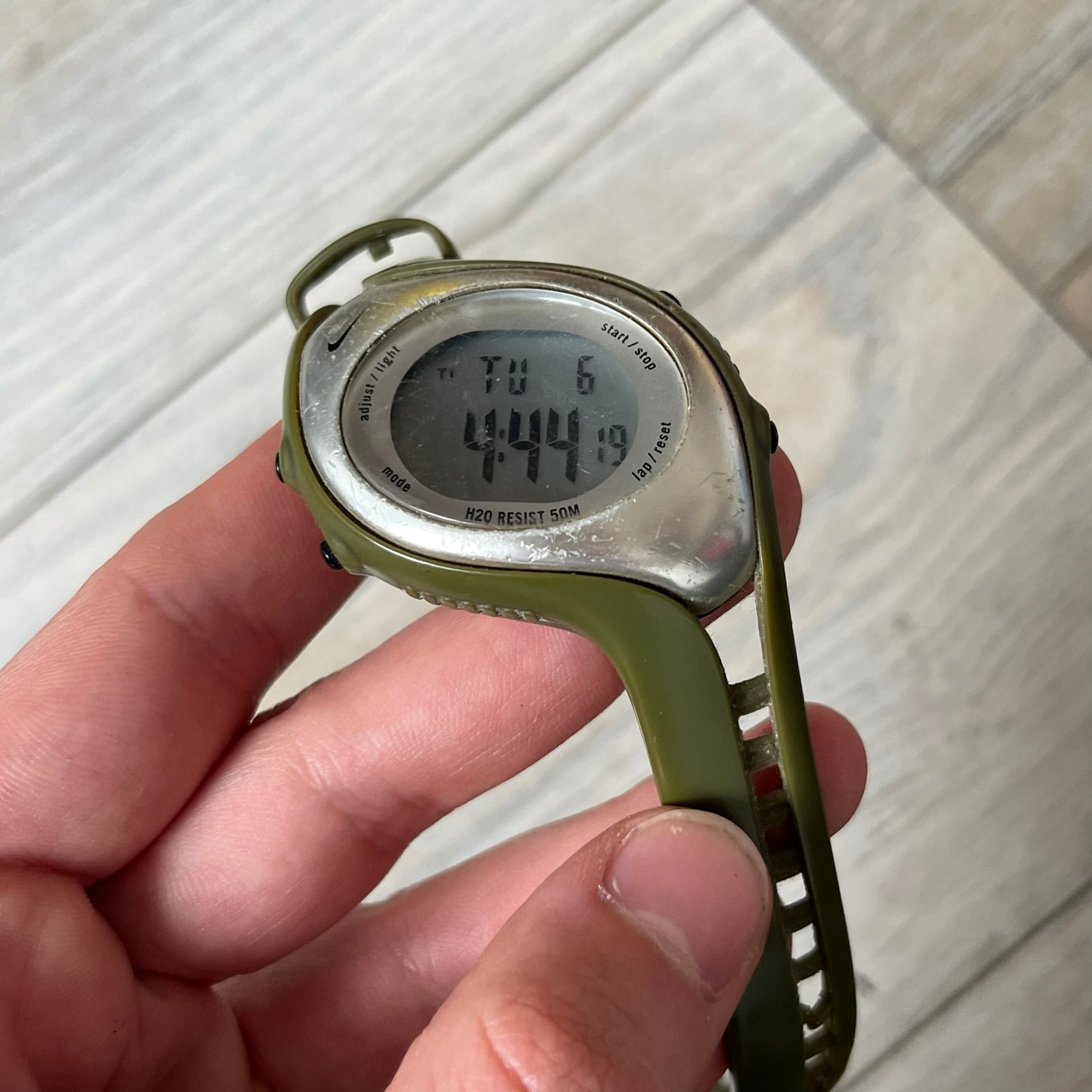 Nike Triax Fly WK0006 Green Digital Watch – único13