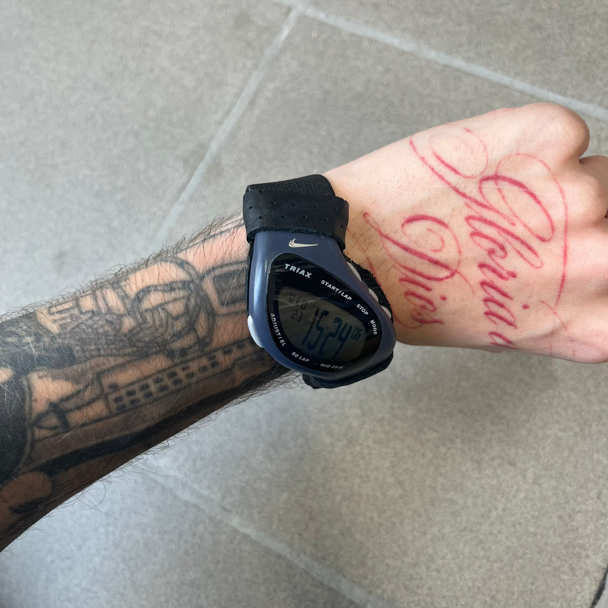 Nike Triax Stamina Speed Super WR0049-004 Digital Watch