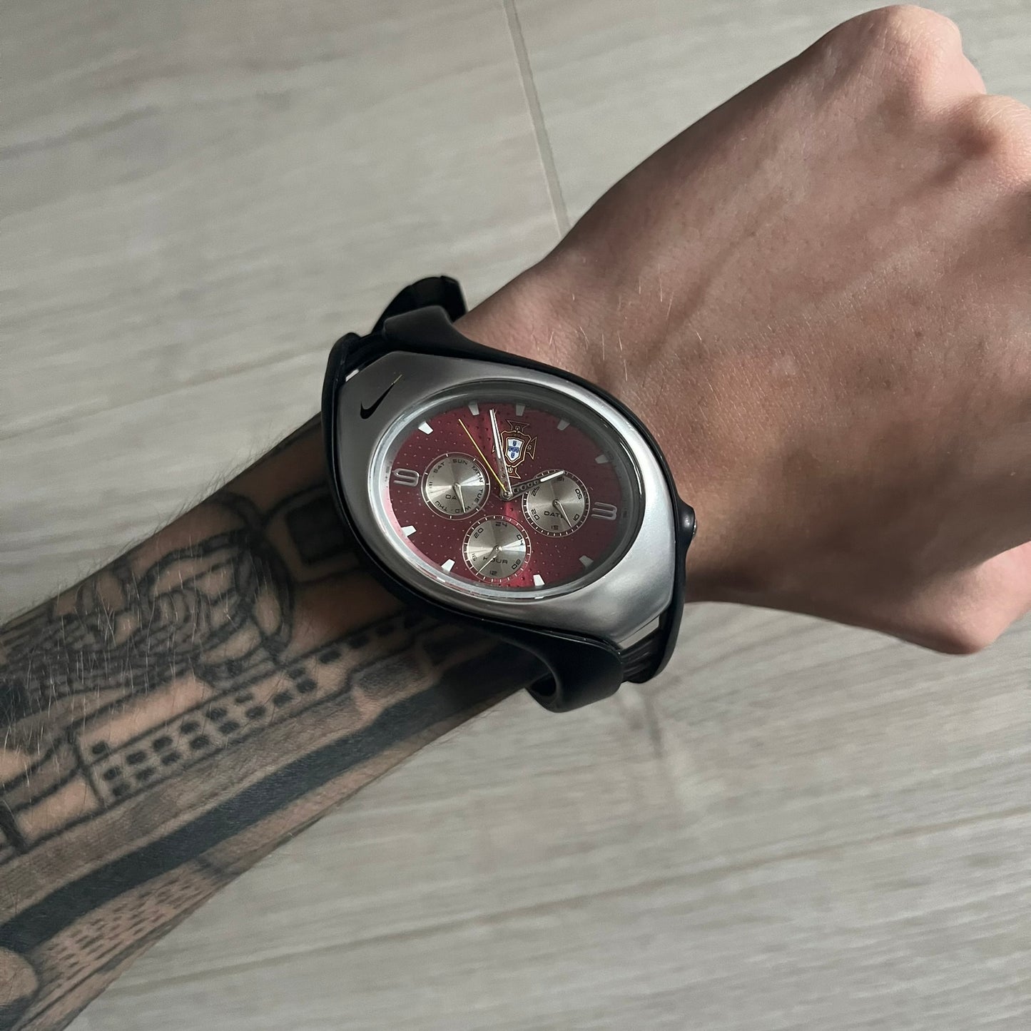 Nike Triax 'Portugal' Swift 3i WR0091 Analog Watch