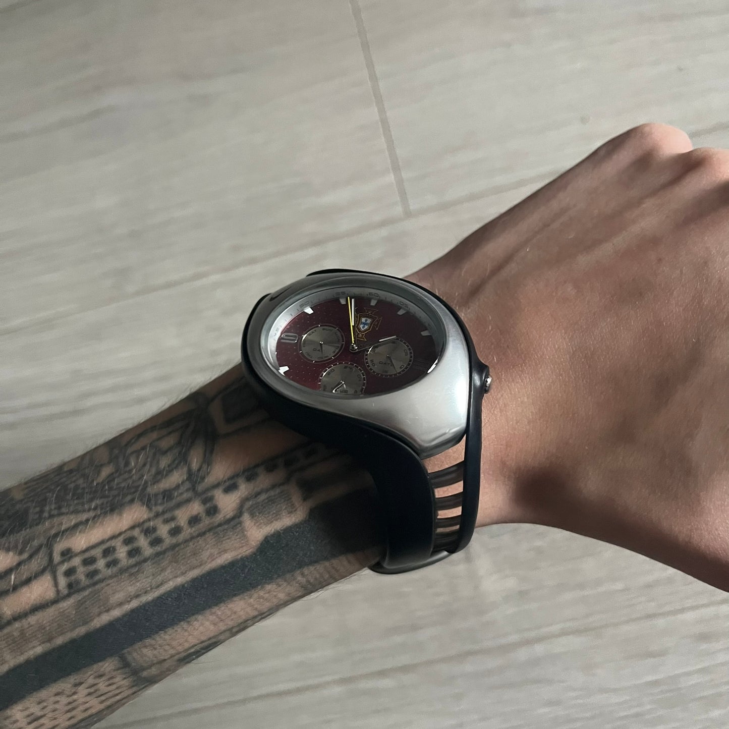 Nike Triax 'Portugal' Swift 3i WR0091 Analog Watch