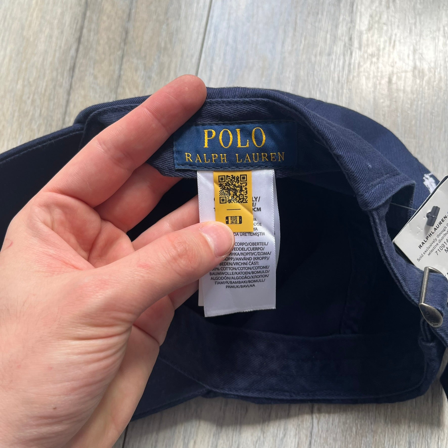 Ralph Lauren x Fortnite Navy Logo Baseball Cap – único13