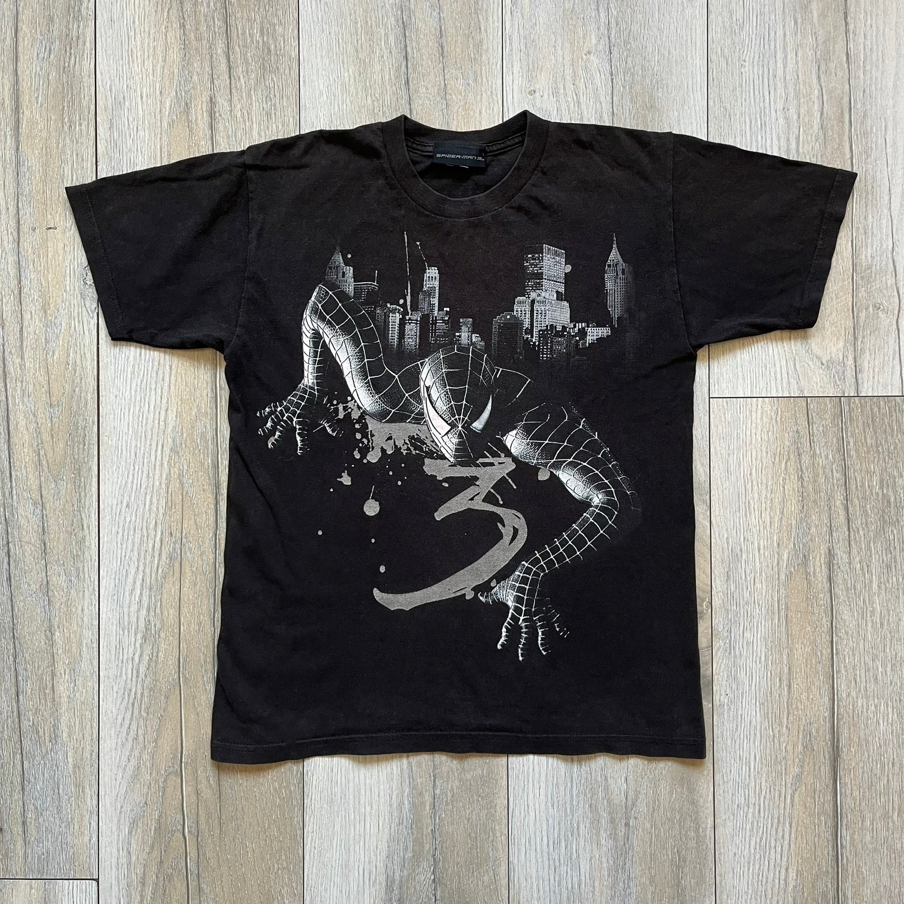 Spider-Man 3 Promo 2007 Black Tee – único13