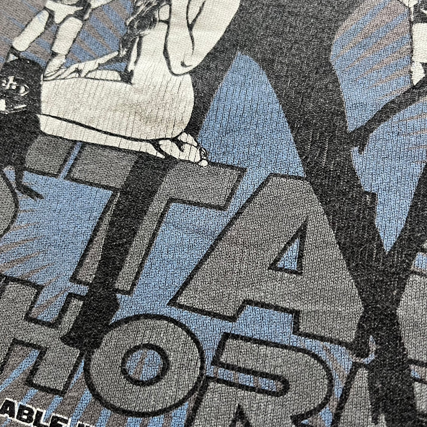 Gray Star Wh*res tee showcasing female figures in Stormtrooper and Vader masks. Logo sits prominently on the chest with witty “Available in Alderaan Places” tagline beneath. A perfect sci-fi parody tee.