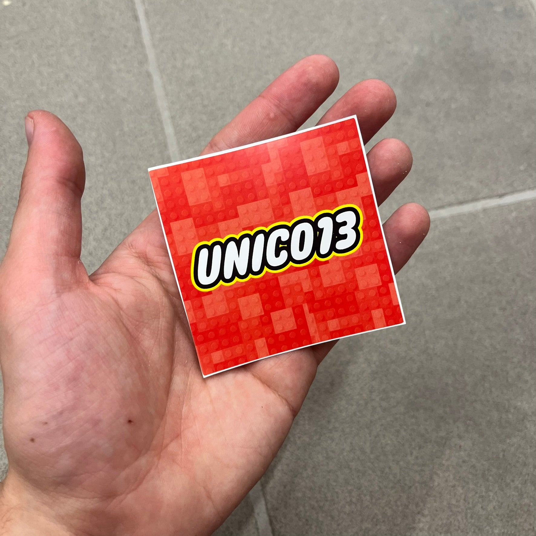 único13 Sticker Pack includes 10 random stickers selected from 17 available designs, with no repeats. The stickers were designed by us and each features a customized único13 logo matching the design.

Available designs include Casio Screen, Star Wars, D.A.R.E., Indian Motorcycle, Invincible, LEGO, Spider-Man, Minecraft, Burger King, Ben 10, Harvard, I AM MUSIC, OnlyFans, Chrome Hearts, Supreme, Único13 Logo, and Corona.

Made from Polyethylene Terephthalate and suitable for indoor and outdoor use. These sti