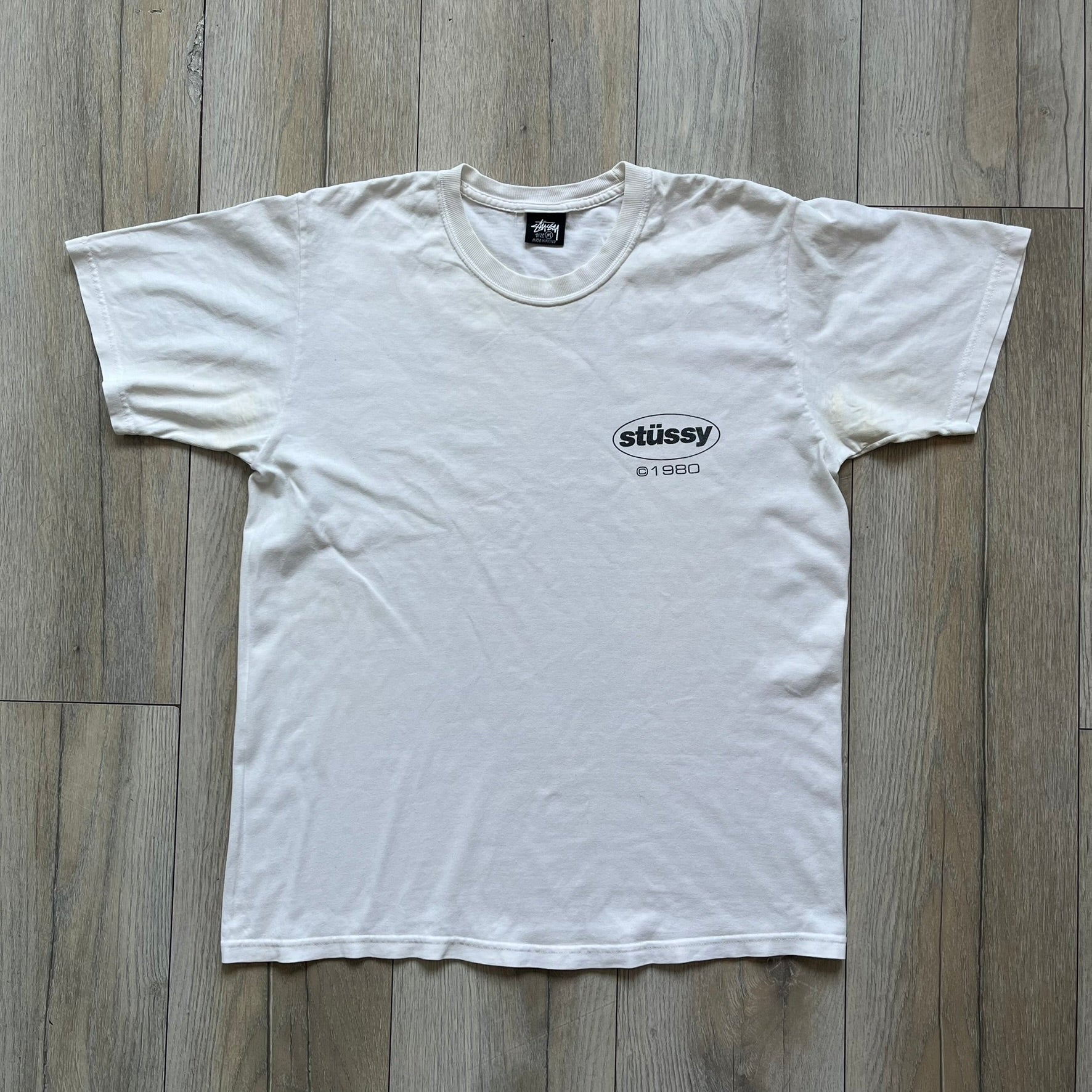 Stussy Soul 1980 White Tee – único13