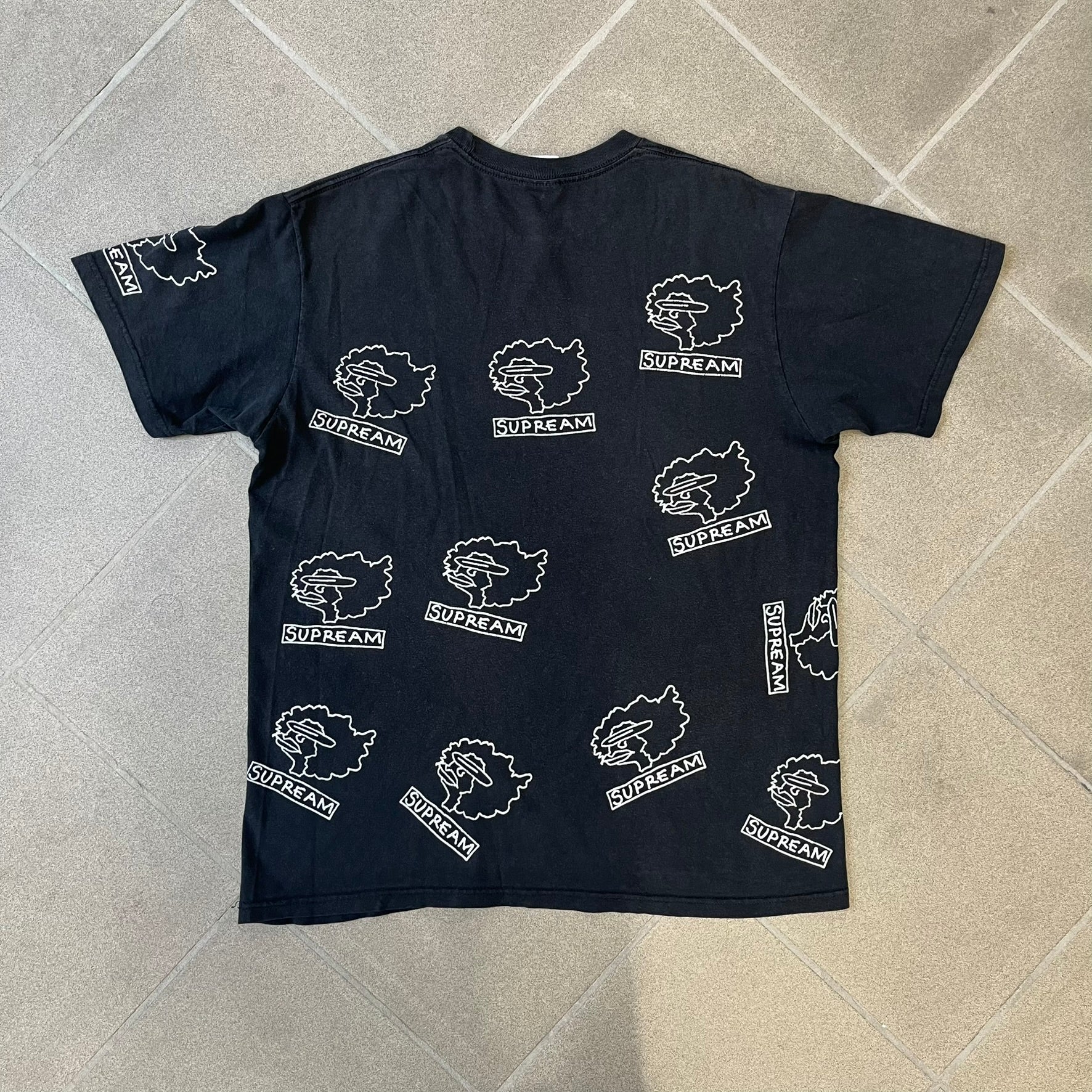 Supreme FW17 Gonz Heads Black Tee – único13