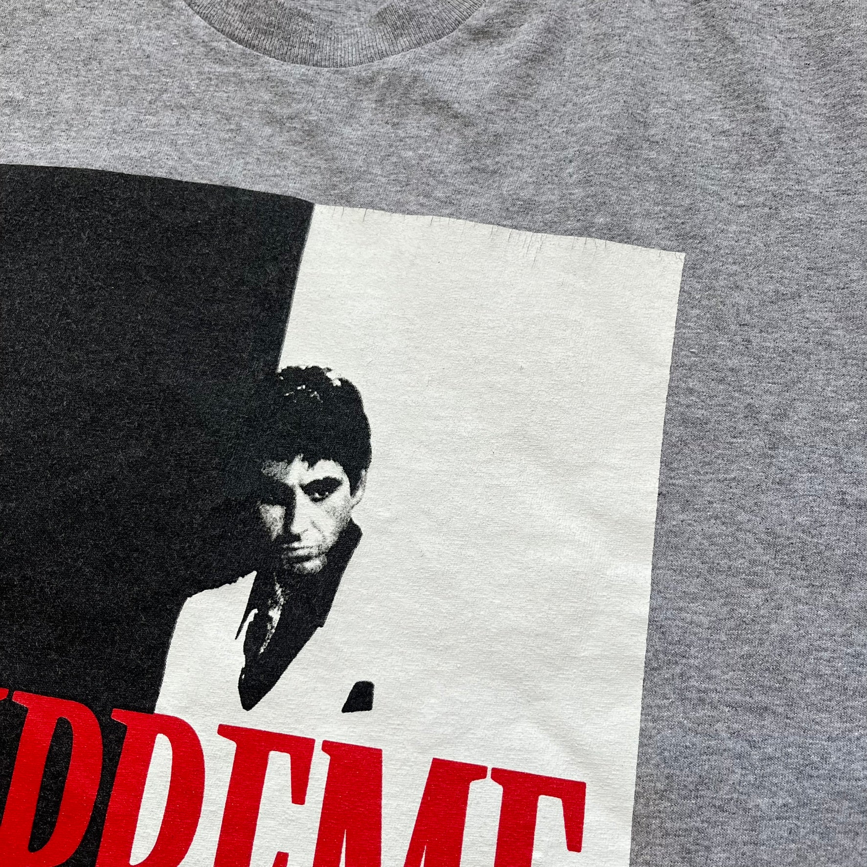 トップス Supreme 17AW Scarface Split Tee Supreme FW17 Scarface Split Grey Tee – único13
