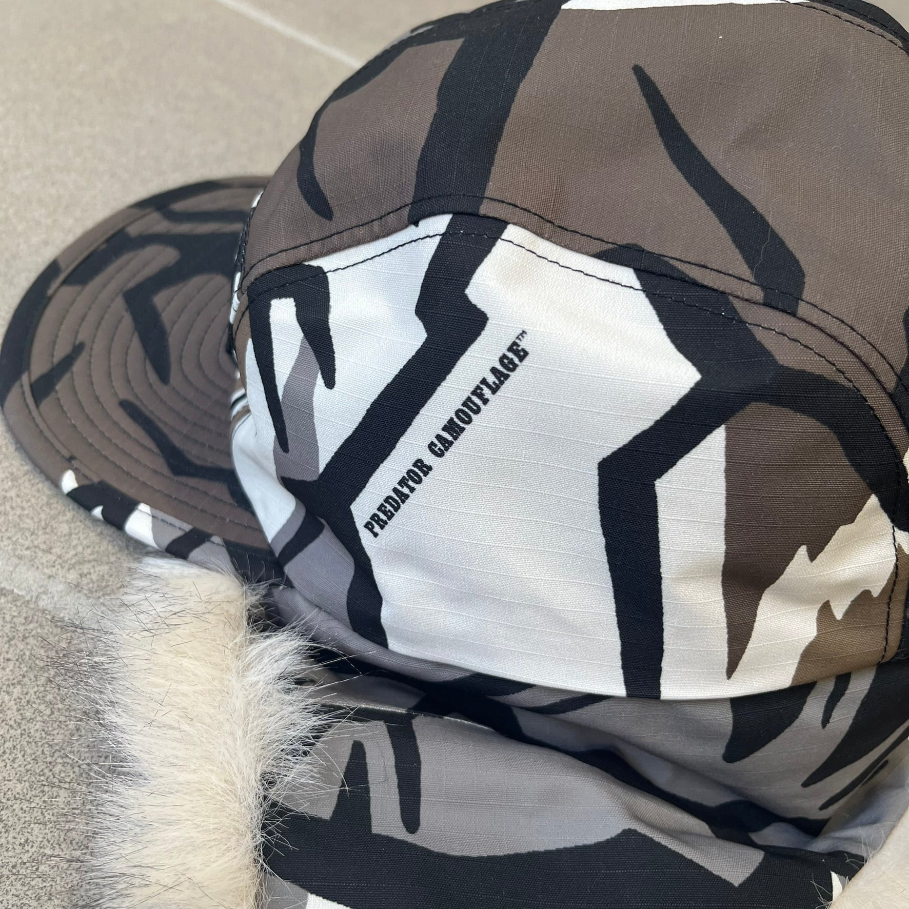 Supreme FW26 GORE-TEX Earflap Predator Camo Camp Cap – único13