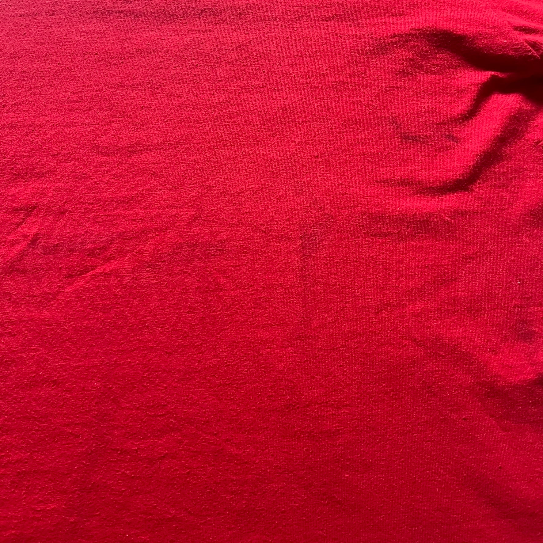Supreme Mont Blanc Red Tee from the FW23 collection, released on October 5th, 2023 (Week 7). Made from 100% cotton, this red tee features a bold blue Supreme logo printed across the chest, with a clean monochrome back. A classic Supreme piece with a simple yet striking color contrast and casual silhouette.