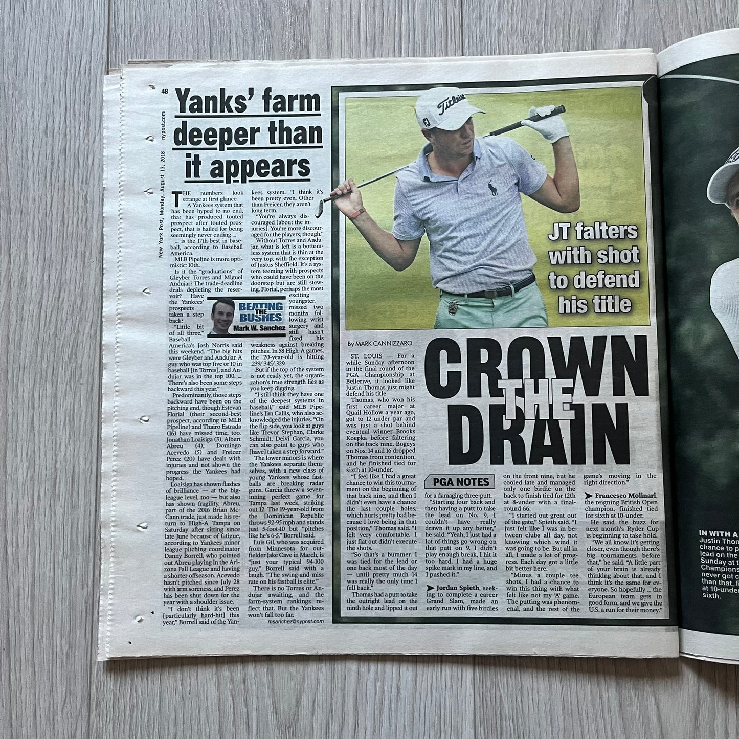 Supreme New York Post Newspaper “Late City Final Edition” from Fall/Winter 2018, released on August 13th, 2018. Features the iconic Supreme box logo printed on the cover (front and back). Includes the full original newspaper, with only the cover designed by Supreme.