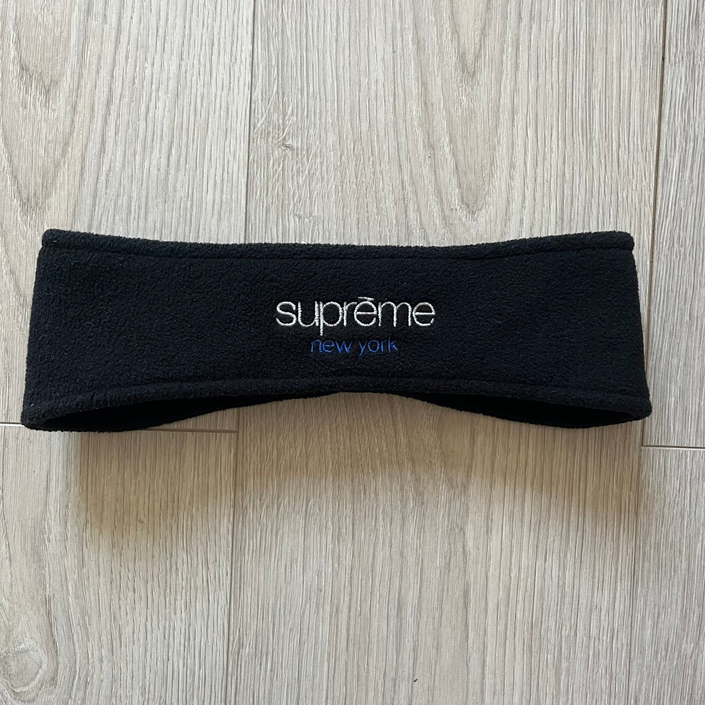 Supreme Polartec Black FW18 Headband